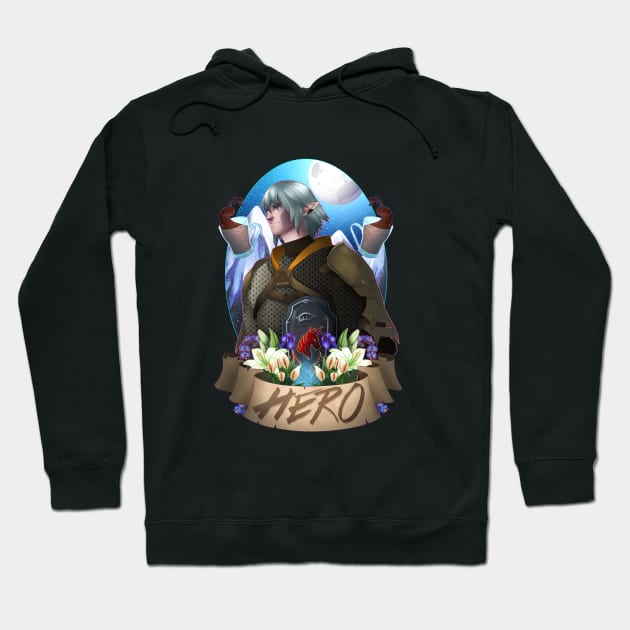 A True Hero Hoodie by Bhryn